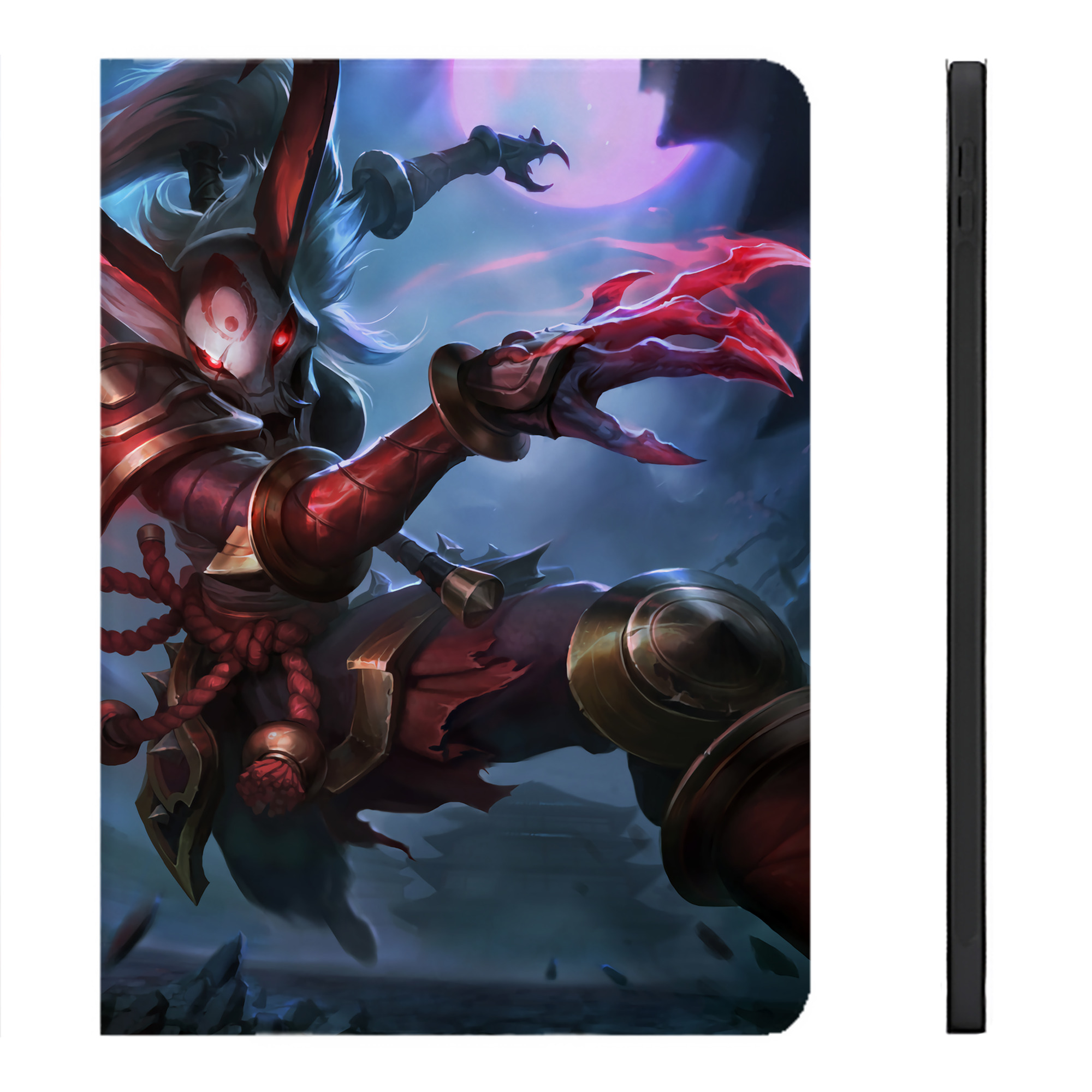 （画像用） リーグ・オブ・レジェンド League of Legends LOL IPadケース ペンホルダー付き ブックスタイルデザイン